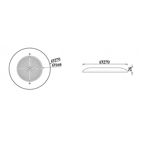 Lampa basenowa LED PHJ-WM-SS270 18 / 25 / 35 / 40 Watt, dowolny kolor+ RGB